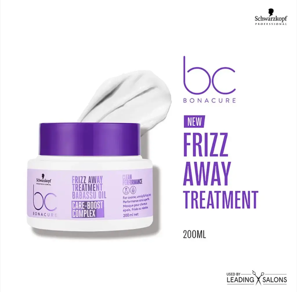 Schwarzkopf Professional Bonacure Frizz Away Treatment With Babassu Oil