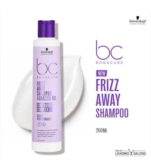 Schwarzkopf Professional Bonacure Frizz Away shampoo(250ml)