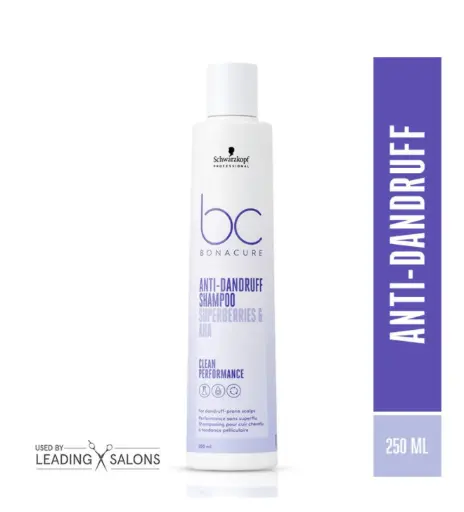 Schwarzkopf Professional Bonacure Anti-Dandruff Shampoo with Superberries & AHA | 250ml